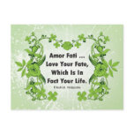 Nietzsche Quote Love Your Fate ... Post Cards