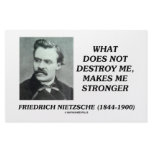 Nietzsche What Does Not Destroy Me Makes Stronger Customized Stationery