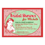 Nifty 50's Bridal Shower Invitation