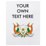 Niger Coat of Arms flyers