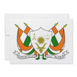 Niger Coat of Arms Custom Announcements