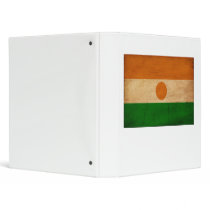 Niger Flag Vinyl Binders