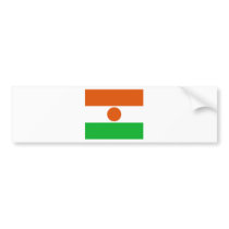 Niger Flag bumper stickers by sergemayifuila Niger Flag bumper stickers