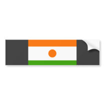 Niger Flag bumper stickers by coolcountry Niger Flag bumper stickers