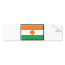 Niger Flag bumper stickers by jacinto888 Niger Flag bumper stickers