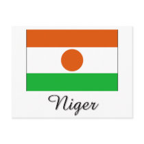 Niger Flag Design postcards by flagshirt Niger Flag Design postcards