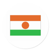Niger FLAG International stickers