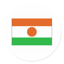 Niger FLAG International stickers