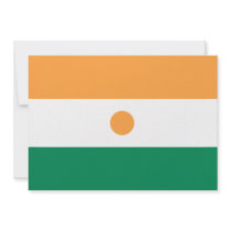 Niger Flag invitations by flagshirts Niger Flag invitations