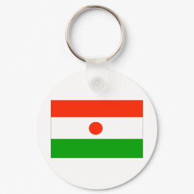 Niger Flag Keychain by CulturalPerspective3