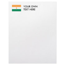 Niger Flag letterhead by flagshirts Niger Flag letterhead