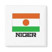 Niger Flag magnets