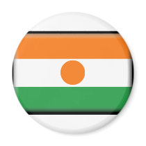 Niger Flag magnets