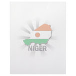 Niger Flag Map 2.0 Letterhead Design