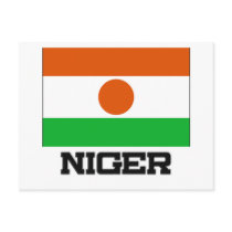 Niger Flag postcards by tshirtshirts Niger Flag postcards