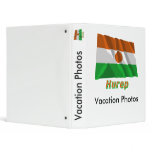 Niger Flag with name in Russian binders