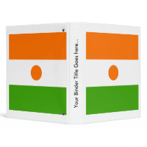 Niger High quality Flag 3 Ring Binder