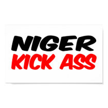 Niger Kick Ass posters