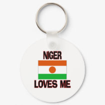 Niger Loves Me keychains by flagshirt Niger Loves Me keychains