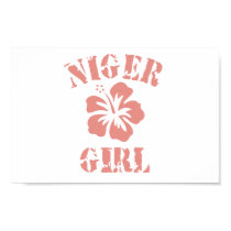 Niger Pink Girl posters