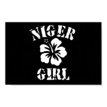 Niger Pink Girl posters