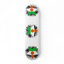 Niger Star Skate Deck