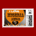 NIGERIA-ABUJA STAMP BY MOJISOLA A GBADAMOSI-OKUBUL stamps