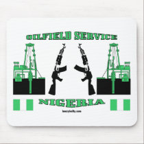 Nigeria Armed Oilfield Service,Oil Rig Mousepad