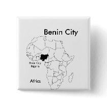 nigeria, Benin City button