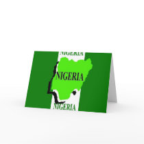 Nigeria Greeting Card