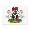 Nigeria Coat of Arms Postcard