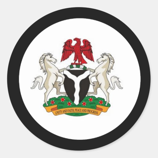 nigeria-coat-of-arms-sticker-zazzle