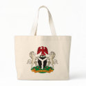 Nigeria Coat of Arms Tote Bag