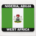 nigeria flag copy, Nigeria_coa, WEST AFRICA, NI... mousepads