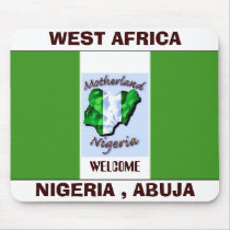 nigeria flag copy, NIGERIA TODAY copy, WEST AFR... Mouse Pads