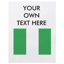 Nigeria Flag Personalized Flyer