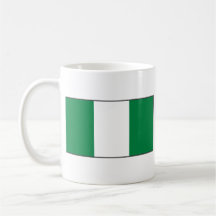Nigeria Flag ~ Map Mug
