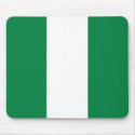 Nigeria Flag Mousepad by FlagAndMap Nigeria Flag Mousepad