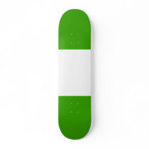 Nigeria Flag skateboards by coolcountry Nigeria Flag skateboards