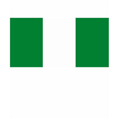 Nigeria Flag T-shirt by FlagTshirts