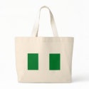Nigeria Flag Tote Bag