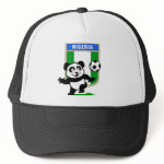 This adorable little panda is too cute! He's featured in front of a large flag from Nigeria and ready to play football and score some goals. This cute design is perfect for football players and soccer fans! You can totally customize this gift! Change the color, move the design around, add your own text or images -- make it your own!