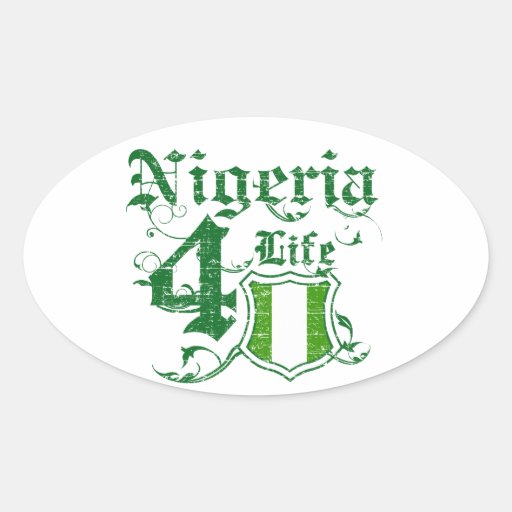 Nigeria for life stickers