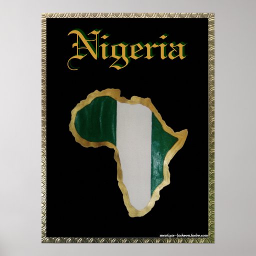Nigeria Poster Zazzle