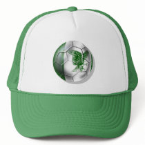 Nigeria Super Eagles Soccer team fans ball hats