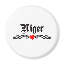 Nigeria Tattoo Style magnets