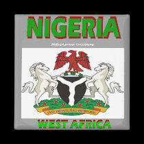 Nigeria, West Africa magnets