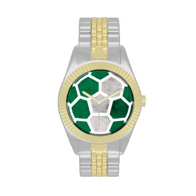Nigeria Gold and Silver Tone Watch