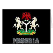 Nigerian Emblem cards by FlagStore Nigerian Emblem cards
