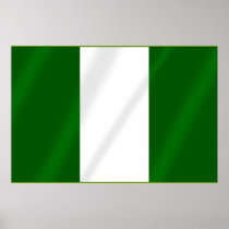 Nigerian flag of Nigeria shirts and presents Print